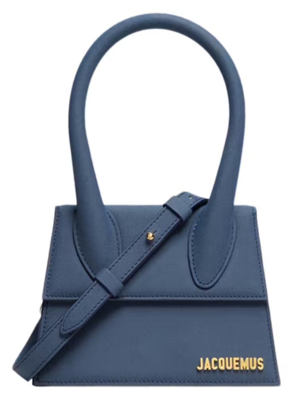 Jacquemus - Le Chiquito Moyen Suede Dark Navy